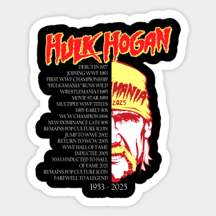RIP Hulk Hogan Sticker